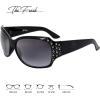 imageThe Fresh Trendy Classic Women Hot Fashion Rhinestones Sunglasses with Gift Box2black