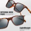 imageThe Fresh Trendy Square Sunglasses for Man Woman Fashion UV Protection Lens Men Women Sunnies Sunglasses625204 Demi  Grey