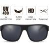 imageThe Fresh Vintage Sunglasses for Men Women Retro Square Sun Glasses6215pol01 Matte Black