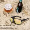 imageThe Fresh Vintage Sunglasses for Men Women Retro Square Sun Glasses6215rv01 Matte Black