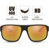 imageThe Fresh Vintage Sunglasses for Men Women Retro Square Sun Glasses6215rv01 Matte Black