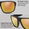 imageThe Fresh Vintage Sunglasses for Men Women Retro Square Sun Glasses6215rv01 Matte Black