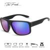 imageThe Fresh Vintage Sunglasses for Men Women Retro Square Sun Glasses6215rv02 Matte Black