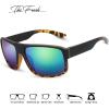 imageThe Fresh Vintage Sunglasses for Men Women Retro Square Sun Glasses6215rv03 BlackDemi