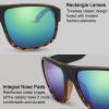 imageThe Fresh Vintage Sunglasses for Men Women Retro Square Sun Glasses6215rv03 BlackDemi