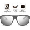 imageThe Fresh Vintage Sunglasses for Men Women Retro Square Sun Glasses6215rv04 Matte Pearl Grey