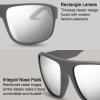 imageThe Fresh Vintage Sunglasses for Men Women Retro Square Sun Glasses6215rv04 Matte Pearl Grey