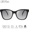 imageThe Fresh Women Cat eye Crystal Shades Sunglasses Gift Box731801 Black