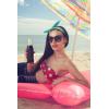 imageThe Fresh Womens Designer Inspired Oversized Round Circle Sunglasses Retro Fashion Style26black  Tortoise