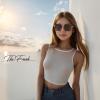imageThe Fresh Womens Oversized Square Hybrid Butterfly Fashion Sunglasses  Exquisite Packaging738905crystal Grey  Gradient Grey