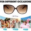 imageThe Fresh Womens Oversized Square Jackie O Cat Eye Hybrid Butterfly Fashion Sunglasses  Exquisite Packaging719201new Demi