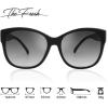 imageThe Fresh Womens Oversized Square Jackie O Cat Eye Hybrid Butterfly Fashion Sunglasses  Exquisite Packaging7192black