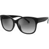 imageThe Fresh Womens Oversized Square Jackie O Cat Eye Hybrid Butterfly Fashion Sunglasses  Exquisite Packaging7192black