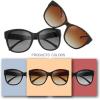 imageThe Fresh Womens Oversized Square Jackie O Cat Eye Hybrid Butterfly Fashion Sunglasses  Exquisite Packaging7192leopard Print