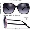 imageThe Fresh Womens Oversized Square Jackie O Cat Eye Hybrid Butterfly Fashion Sunglasses  Exquisite Packaging727702crystal Pink Black Paint