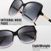 imageThe Fresh Womens Oversized Square Jackie O Cat Eye Hybrid Butterfly Fashion Sunglasses  Exquisite Packaging731602 Crystal Pink Black Paint
