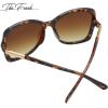 imageThe Fresh Womens Oversized Square Jackie O Cat Eye Hybrid Butterfly Fashion Sunglasses  Exquisite Packaging731604 Demi
