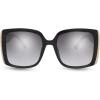 imageThe Fresh Womens Oversized Square Jackie O Cat Eye Hybrid Butterfly Fashion Sunglasses  Exquisite Packaging731701black