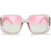 imageThe Fresh Womens Oversized Square Jackie O Cat Eye Hybrid Butterfly Fashion Sunglasses  Exquisite Packaging733001 Light Brown