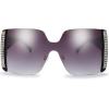 imageThe Fresh Womens Oversized Square Jackie O Cat Eye Hybrid Butterfly Fashion Sunglasses  Exquisite Packaging733101 Black