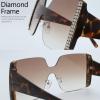 imageThe Fresh Womens Oversized Square Jackie O Cat Eye Hybrid Butterfly Fashion Sunglasses  Exquisite Packaging733103 Leopard Print