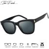 imageThe Fresh Womens Polarized Fashion Tip Pointed Cateye Sunglasses  Gift Box Package7416p01black