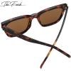 imageThe Fresh Womens Polarized Fashion Tip Pointed Cateye Sunglasses  Gift Box Package7416p02demi
