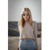imageThe Fresh Womens Polarized Fashion Tip Pointed Cateye Sunglasses  Gift Box Package7416p03crystal Brown