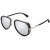 imageGothic Steampunk Side Shield Goggles Retro Round Sunglasses For Men Women  Exquisite Packaging620405silverBlack