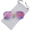 imageThe Fresh Classic Metal Frame Oceanic Color Lens Aviator Sunglasses Gift Box6gold