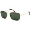 imageThe Fresh Classic Retro Metal Frame Polarized Sunglasses Rectangular Sun Glasses3gold