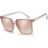 imageThe Fresh Flat Lens Retro Oversized Square Sunglasses for Women732503 Light Brown
