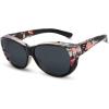 F560901 Black/ Floral Flower Print