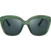 imageThe Fresh Retro Nude Cateye Sunglasses for Women Vintage Trendy Shades741201greenGrey