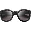 imageThe Fresh Womens Designer Inspired Oversized Round Circle Sunglasses Retro Fashion Style1black