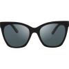 imageThe Fresh Womens Polarized Fashion Tip Pointed Cateye Sunglasses  Gift Box Package7414p01black