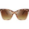 imageThe Fresh Womens Polarized Fashion Tip Pointed Cateye Sunglasses  Gift Box Package7414p02demoBrown