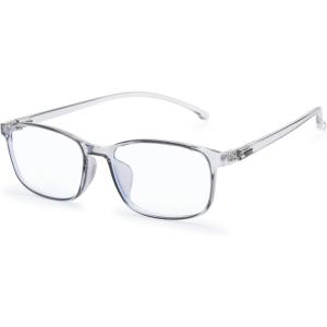 imageKids Blue Light Blocking Glasses Silicone Flexible TR90 Frame Computer Gaming TV Phone Glasses for Boys Girls Age 314 312 yrOld B0303 Pink BlueB0204 Crystal Grey