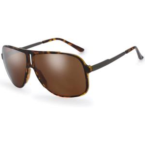 imageMens New Safaris Aviator Sunglasses  Gift Box Package4 Shiny Tortoise