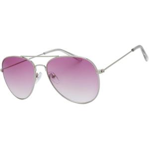 imageThe Fresh Classic Metal Frame Mirror Lens Aviator Sunglasses with Gift Box27silver