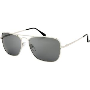 imageThe Fresh Classic Retro Metal Frame Polarized Sunglasses Rectangular Sun Glasses2silver