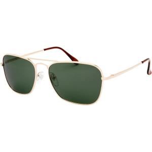 imageThe Fresh Classic Retro Metal Frame Polarized Sunglasses Rectangular Sun Glasses3gold