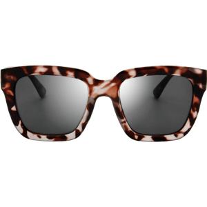 imageThe Fresh Flat Lens Retro Oversized Square Sunglasses for Women3dark Tortoise