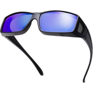 imageThe Fresh High Definition Polarized Wrap Around Shield Sunglasses for Glasses  Leather Eyeglasses CaseF706matte Black