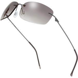 imageThe Fresh Minimalist Small Rectangular Sunglasses Clear Eyewear  Exquisite Packaging105gun Grey  Gradient Light Grey