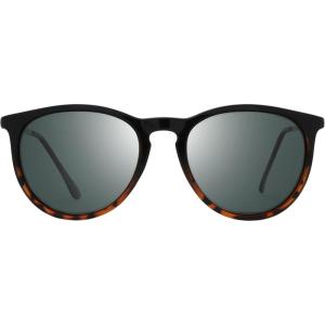 imageThe Fresh Polarized Classic Round Style Tip Pointed Sunglasses Vintage Trendy FR16124PDemi  Green G15