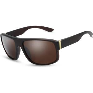 imageThe Fresh Vintage Sunglasses for Men Women Retro Square Sun Glasses6215pol03 Crystal Brown