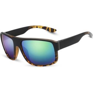 imageThe Fresh Vintage Sunglasses for Men Women Retro Square Sun Glasses6215rv03 BlackDemi