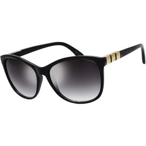 imageThe Fresh Womens Oversized Square Jackie O Cat Eye Hybrid Butterfly Fashion Sunglasses  Exquisite Packaging718801blackGold