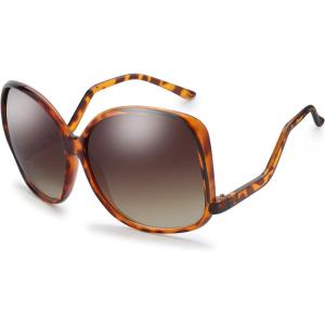 imageThe Fresh Womens Oversized Square Jackie O Cat Eye Hybrid Butterfly Fashion Sunglasses  Exquisite Packaging729902demi